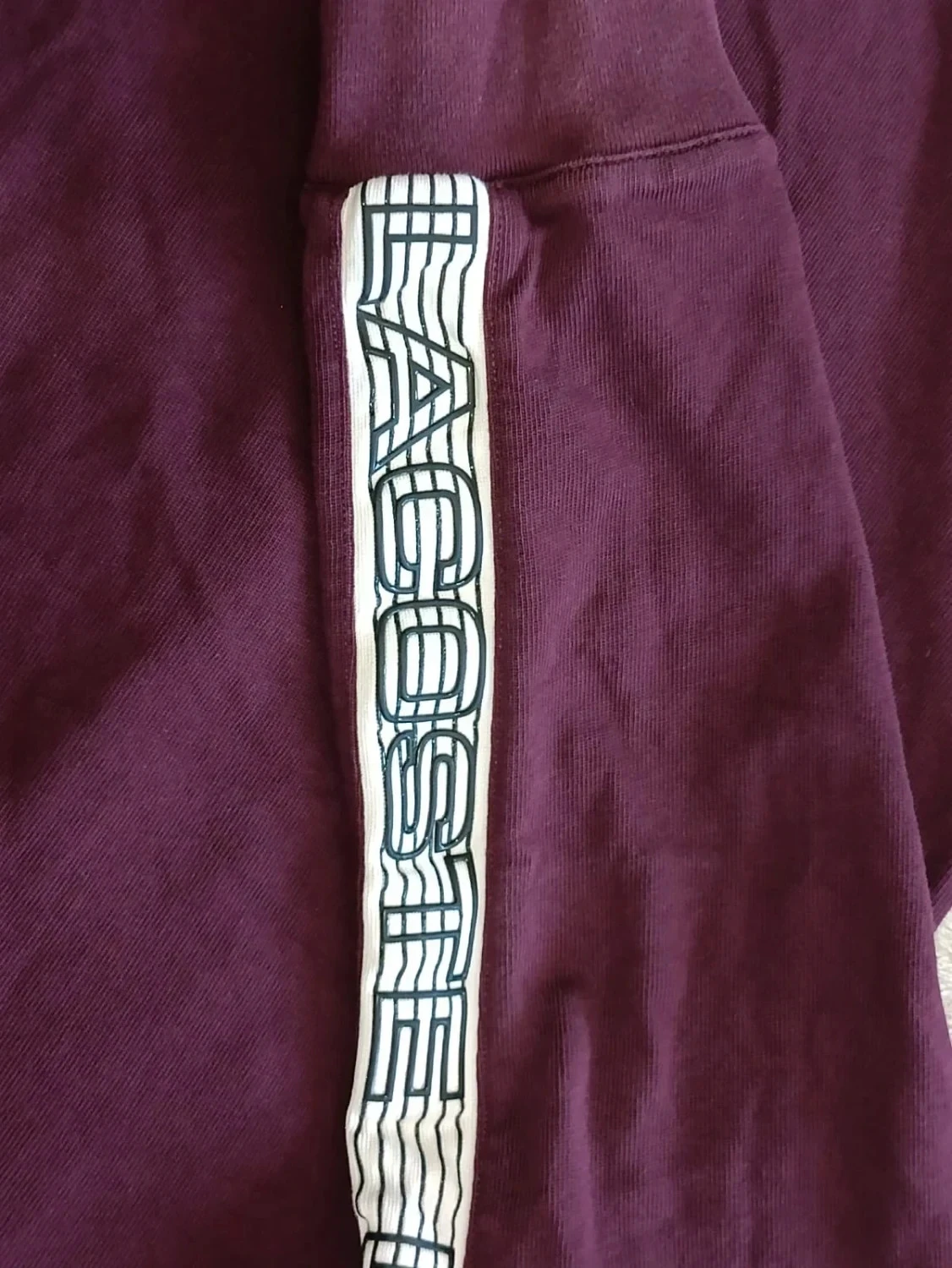 Polo Lacoste mangas largas burdeos Talla 4 – photo 9